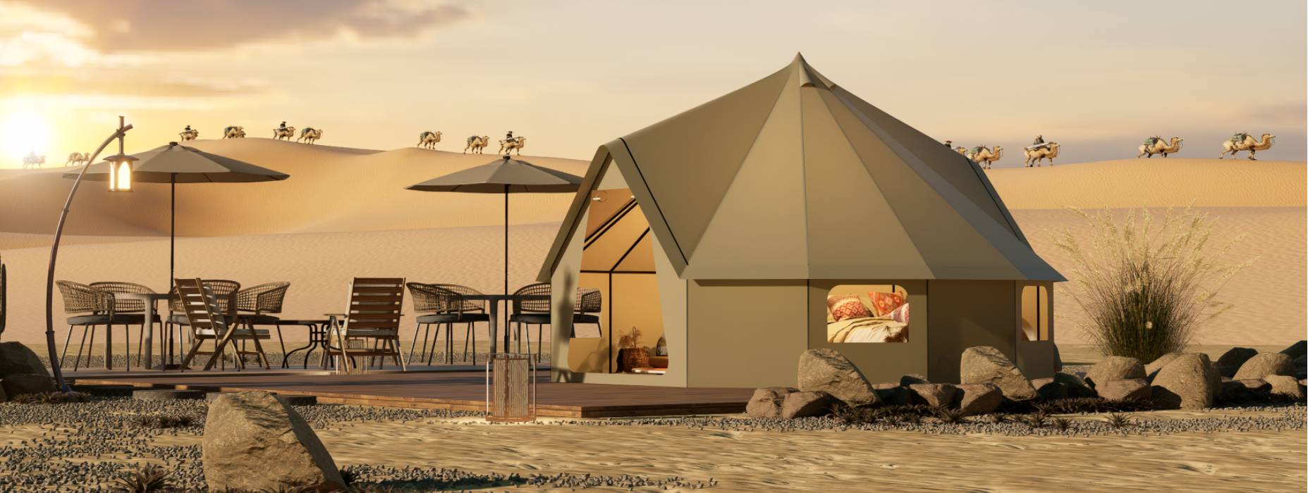 广西露营酒店帐篷产品